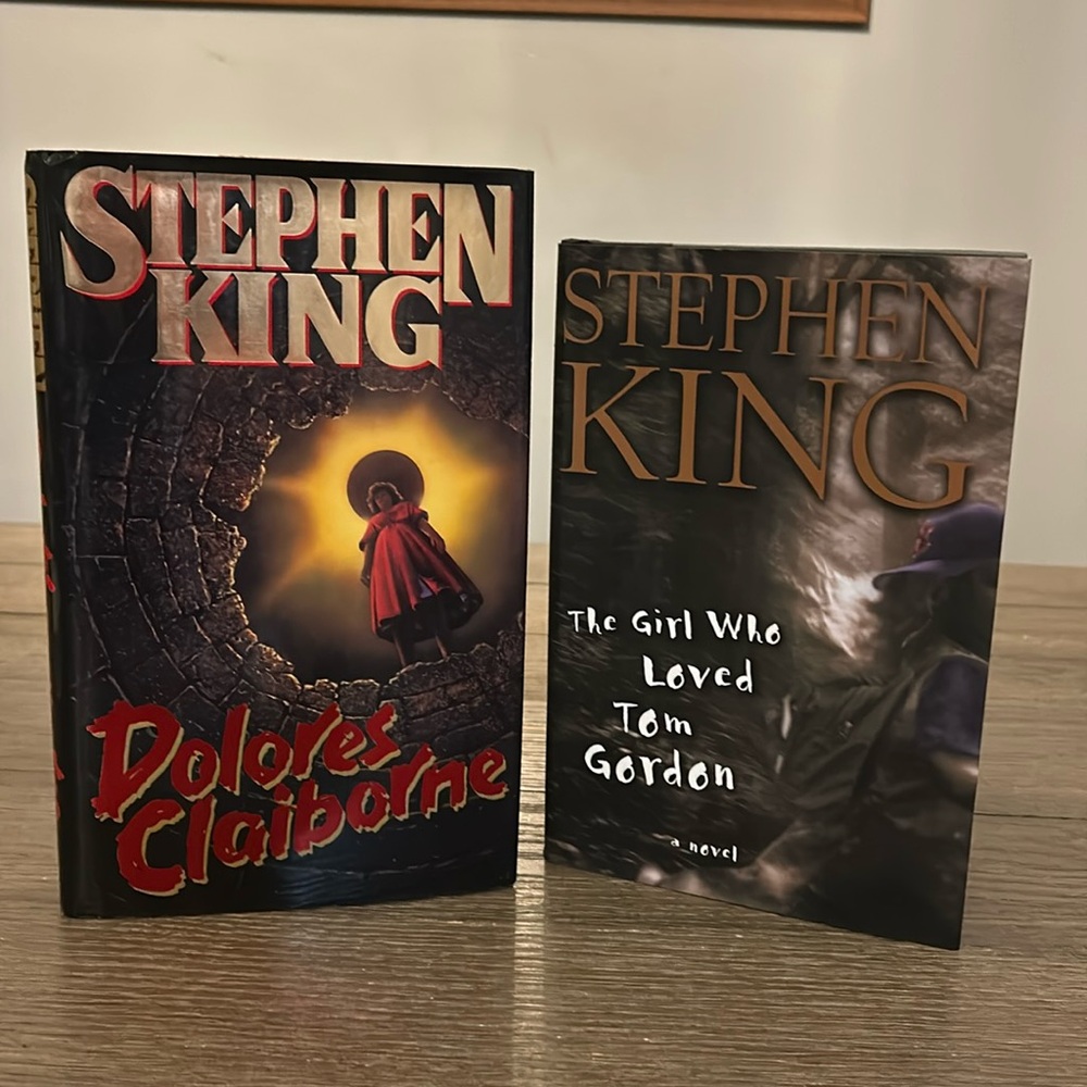 Stephen King Delores Claiborne true 1st and BOTMC the Girl Who Loved Tom Gordon